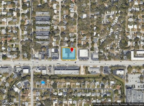 1886 W West Bay Dr, Largo, FL Parcel Map