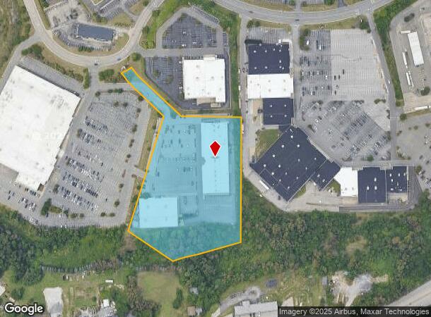 610 Chauvet Dr, Pittsburgh, PA Parcel Map
