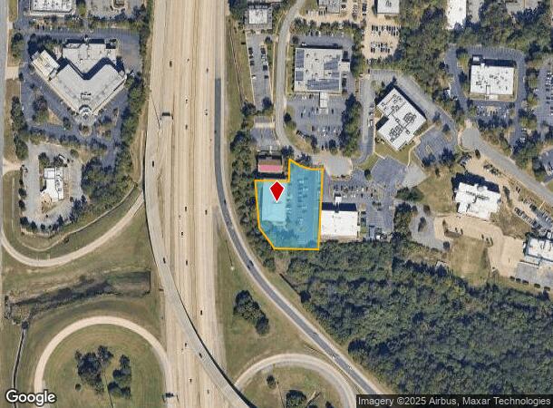 320 Executive Ct, Little Rock, AR Parcel Map