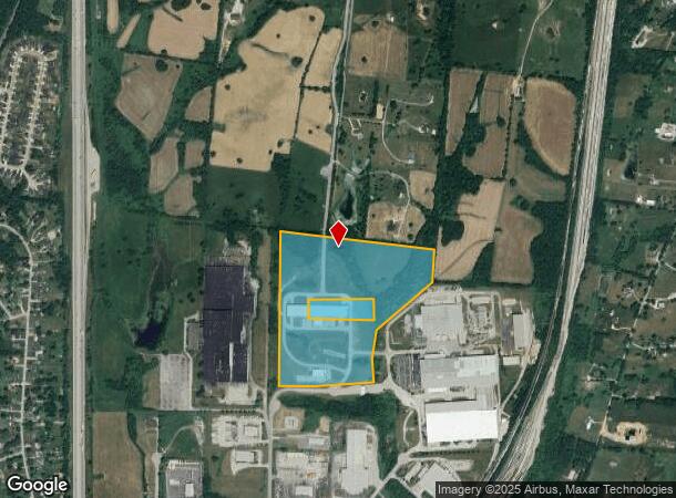 640 Triport Rd, Georgetown, KY Parcel Map