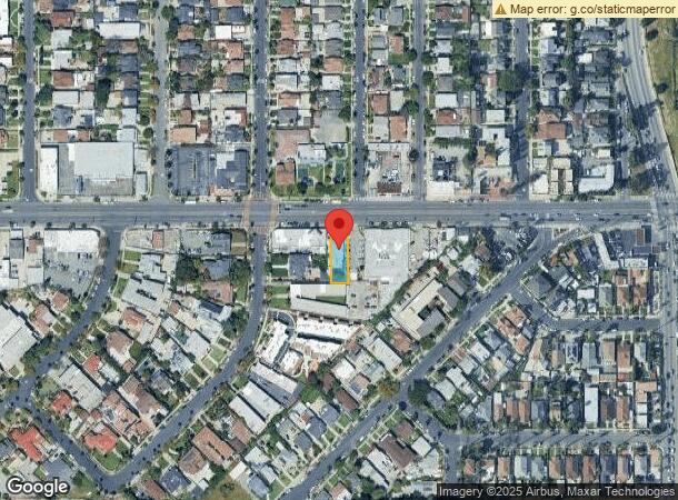  2012 W Washington Blvd, Los Angeles, CA Parcel Map