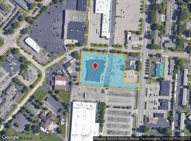  2120 Bigger Rd, Dayton, OH Parcel Map