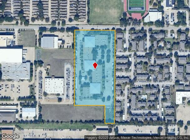  4450 Sojourn Dr, Addison, TX Parcel Map