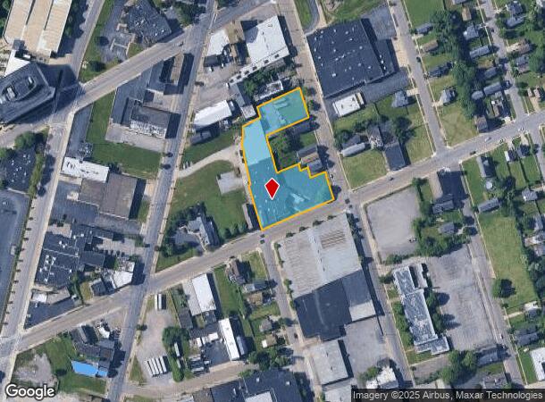  128 Sycamore St, Buffalo, NY Parcel Map