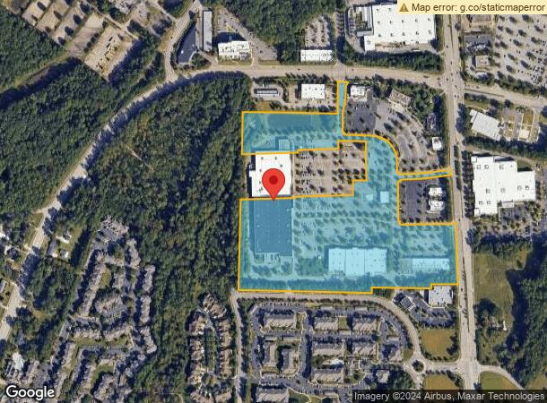  2330 Walnut St, Cary, NC Parcel Map