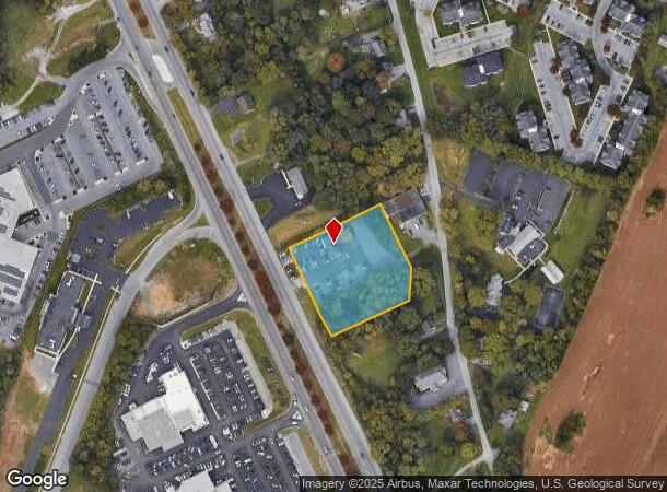 1938 Dual Hwy, Hagerstown, MD Parcel Map