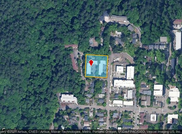 1225 Sw Grover St, Portland, OR Parcel Map