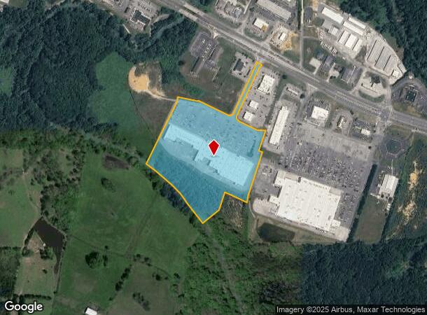  125 Parkview Dr, Fort Oglethorpe, GA Parcel Map