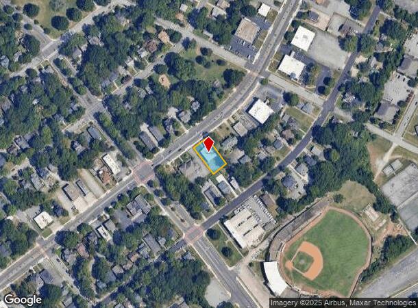  708 Summit Ave, Greensboro, NC Parcel Map