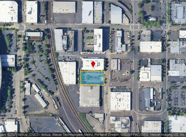  1709 Se 3Rd Ave, Portland, OR Parcel Map
