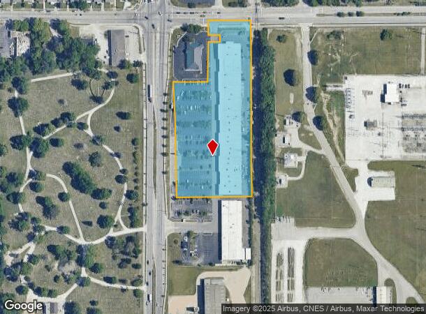 1201 Sagamore Pkwy N, Lafayette, IN Parcel Map