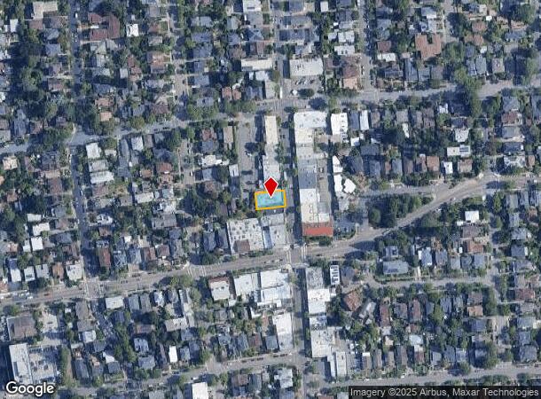 2936 College Ave, Berkeley, CA Parcel Map