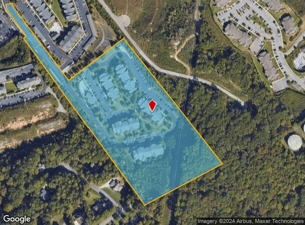  2100 Greenland Way, Knoxville, TN Parcel Map