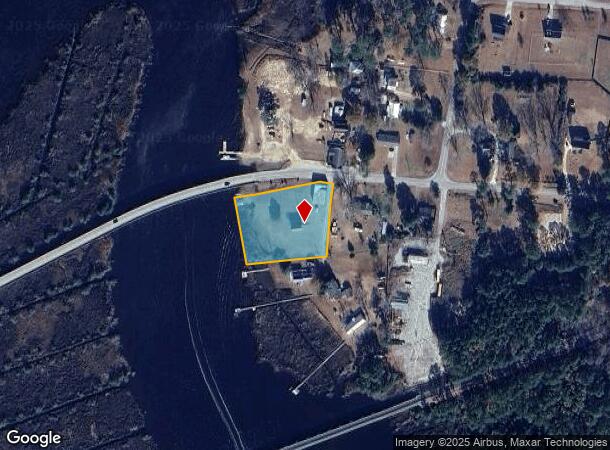 110 Wetherington Landing Rd, Stella, NC Parcel Map