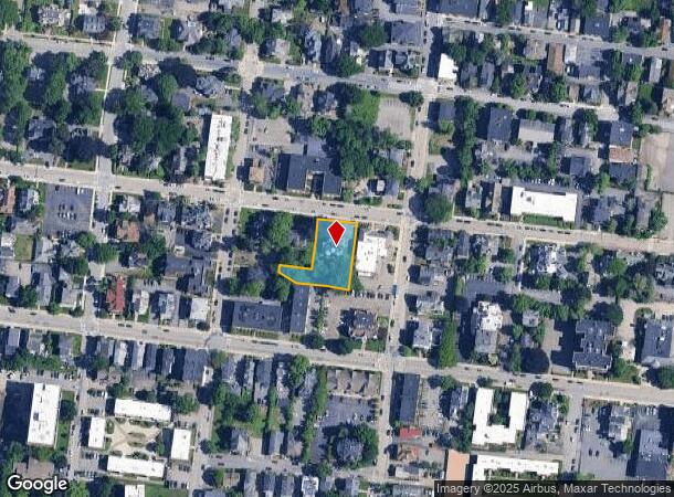  39 Cedar St, Worcester, MA Parcel Map