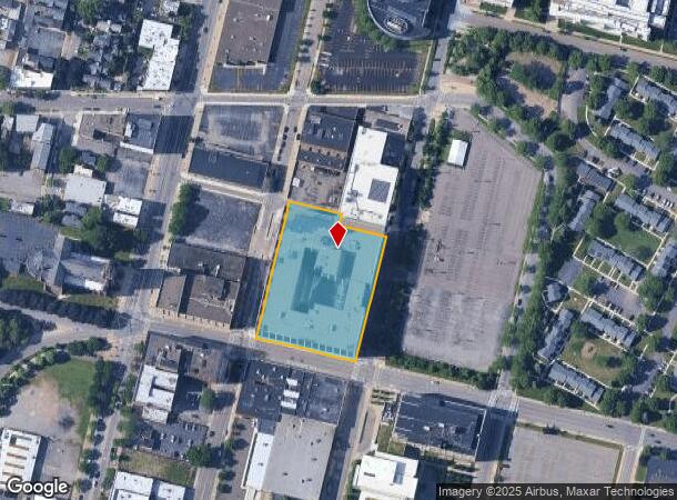  628 Ellicott St, Buffalo, NY Parcel Map