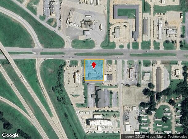  2606 W Grant Ave, Pauls Valley, OK Parcel Map