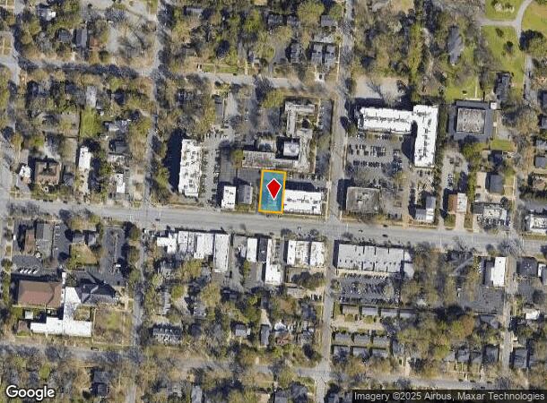 2725 Devine St, Columbia, SC Parcel Map