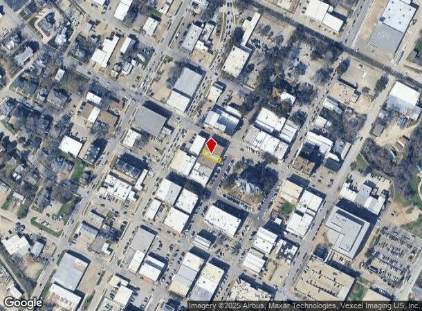  104 S Rogers St, Waxahachie, TX Parcel Map