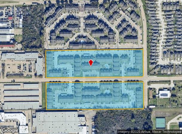  14403 Pavilion Pt, Houston, TX Parcel Map