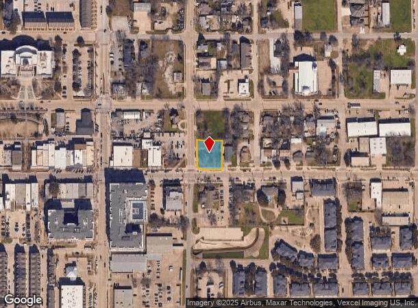  209 E Main St, Lewisville, TX Parcel Map