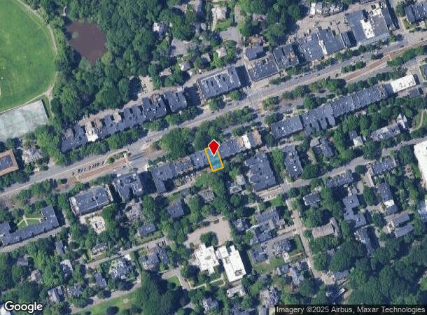 1069 Beacon St, Brookline, MA Parcel Map