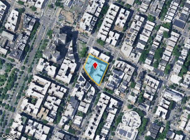  201 E 164Th St, Bronx, NY Parcel Map