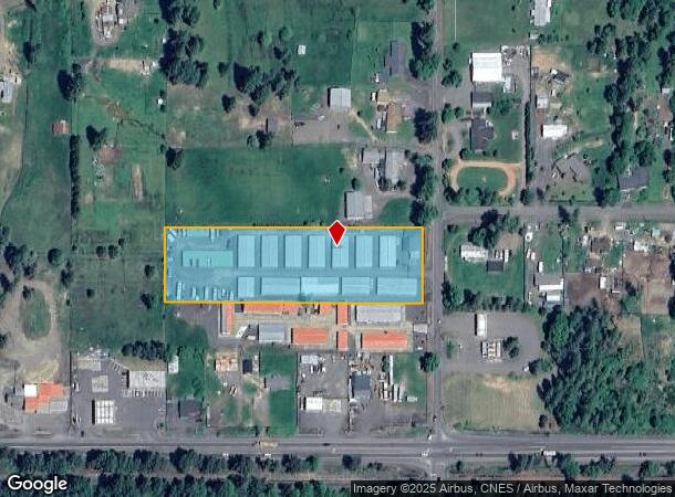 88266 Huston Rd, Veneta, OR Parcel Map