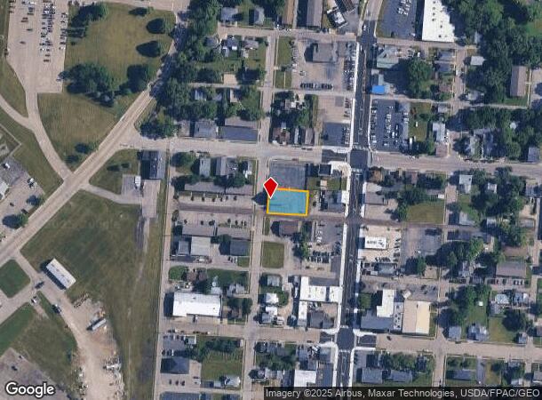136 N 1St St, Fairborn, OH Parcel Map