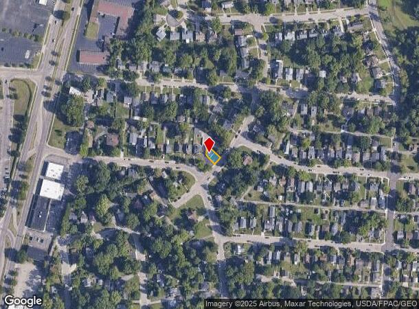  2857 Crescent Blvd, Dayton, OH Parcel Map