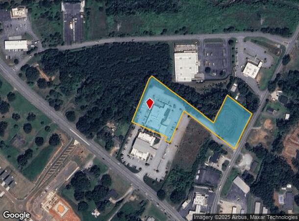 1530 Boiling Springs Rd, Boiling Springs, SC Parcel Map
