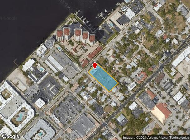  2075 W First St, Fort Myers, FL Parcel Map