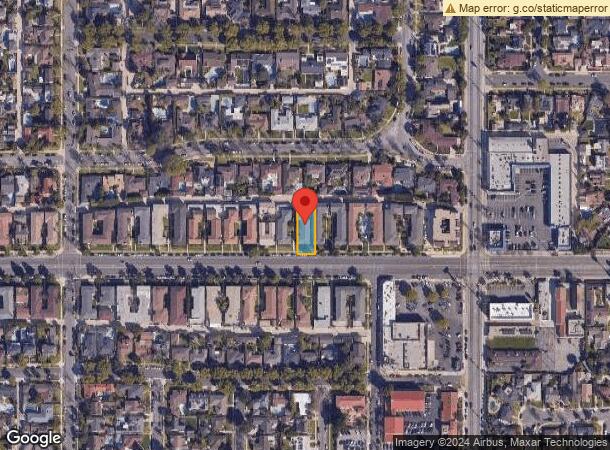  1125 E Carson St, Long Beach, CA Parcel Map