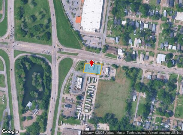  100 E Willow St, Lafayette, LA Parcel Map