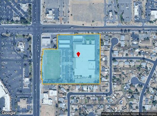 1951 N Alma School Rd, Chandler, AZ Parcel Map