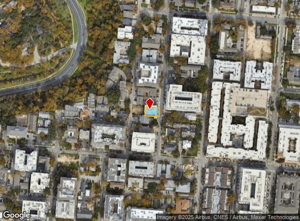 2608 Salado St, Austin, TX Parcel Map