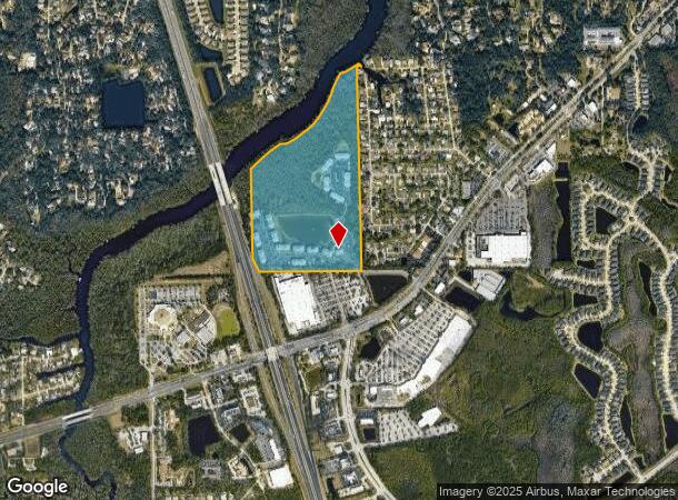  100 Hamilton Cir, Ormond Beach, FL Parcel Map