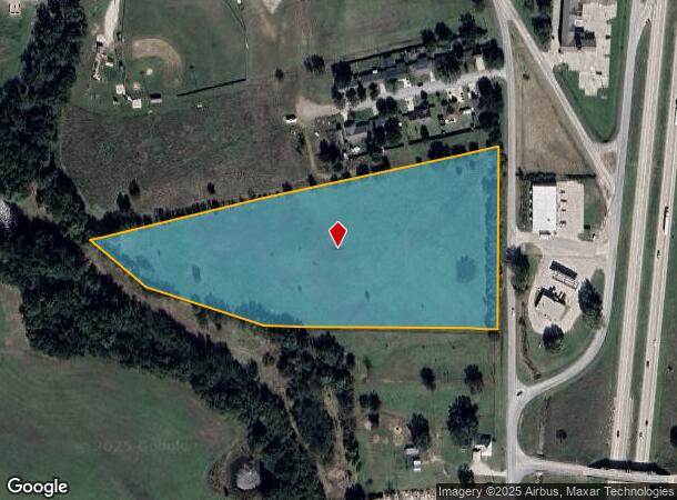 S Lee, Valley View, TX Parcel Map