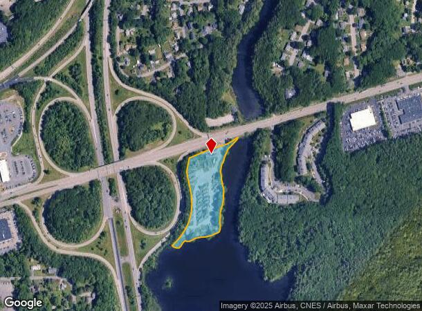 751 Washington St, Auburn, MA Parcel Map