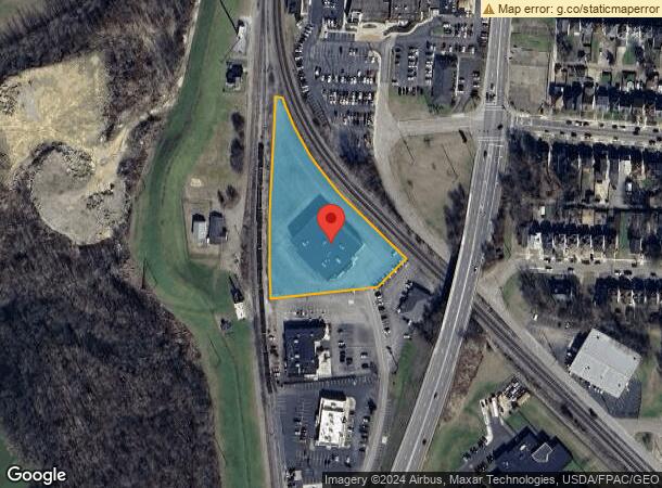  1623 Chillicothe St, Portsmouth, OH Parcel Map