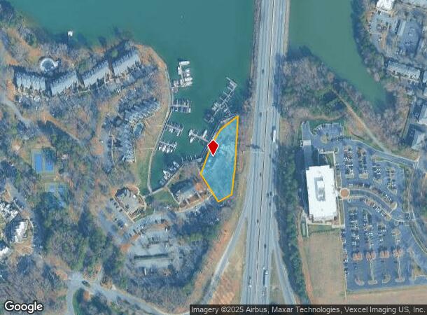 100 N Harbor Pl, Davidson, NC Parcel Map