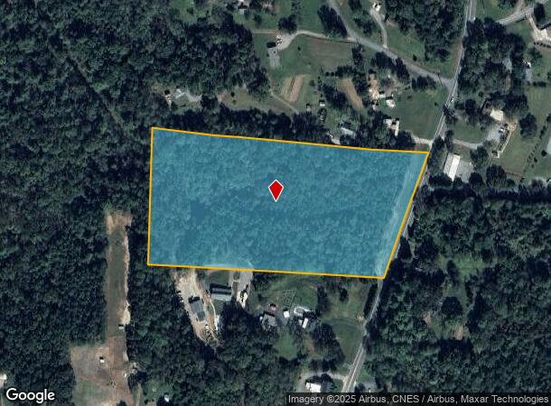 1341 Crystal Ln, Connelly Springs, NC Parcel Map