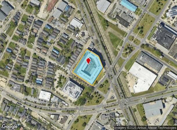 4650 Washington Ave, New Orleans, LA Parcel Map