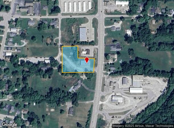  3307 Mitchell Rd, Bedford, IN Parcel Map