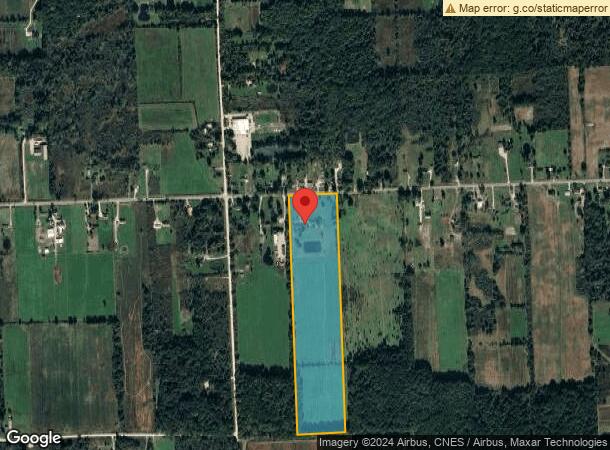  7441 Shea Rd, Cottrellville, MI Parcel Map