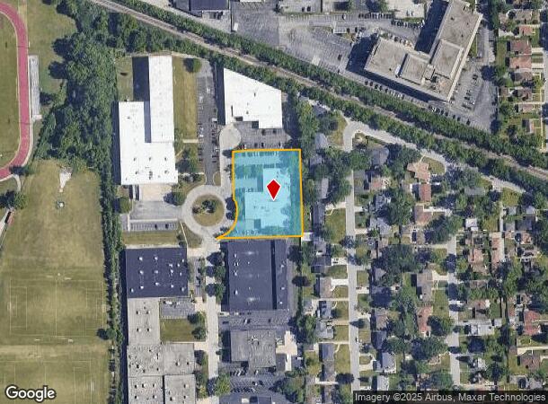 150 Fencl Ln, Hillside, IL Parcel Map