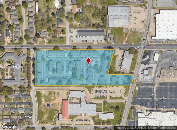 5105 Old Bullard Rd, Tyler, TX Parcel Map