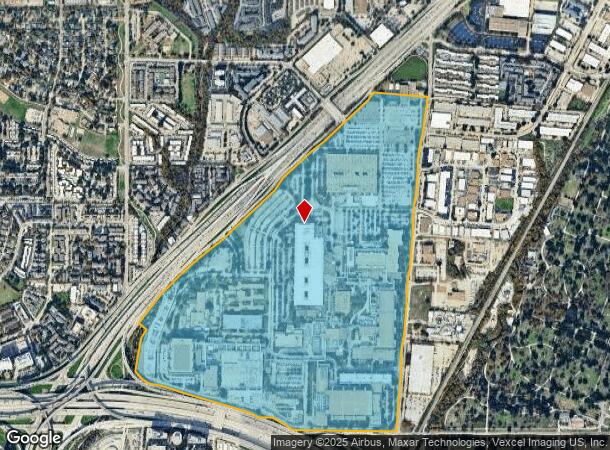  13592 N Central Expy, Dallas, TX Parcel Map