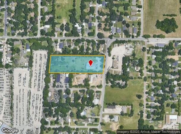 809 Haymarket Rd, Dallas, TX Parcel Map