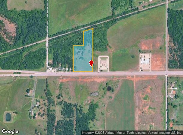 15675 Ne 23Rd St, Choctaw, OK Parcel Map